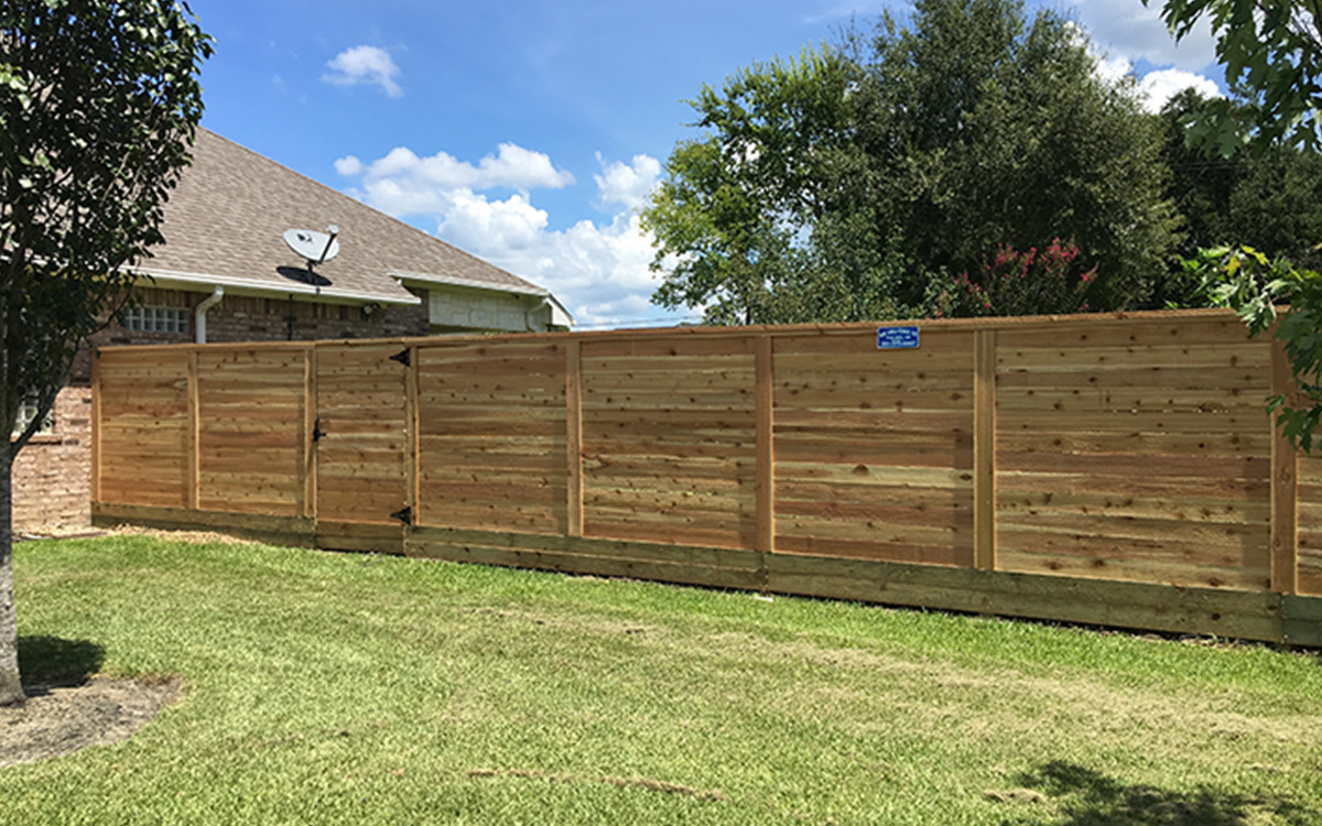 Residential Fence Options from Bay Area Fence in Baytown, Texas